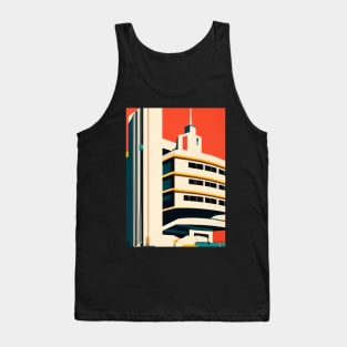 Minimalist City House Tank Top